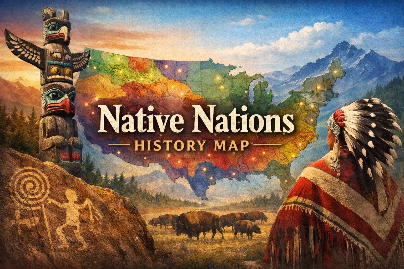 Native Nations History Map